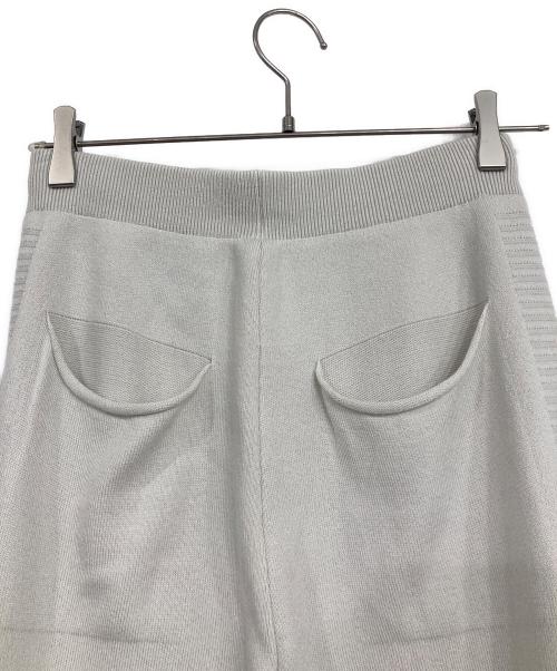 PLEATS PLEASE（プリーツプリーズ）PLEATS PLEASE (プリーツプリーズ) ニットパンツ グレー サイズ:3の古着・服飾アイテム