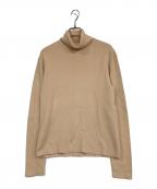 CABANキャバン）の古着「コットンカシミヤタートルネックニット」｜ベージュ