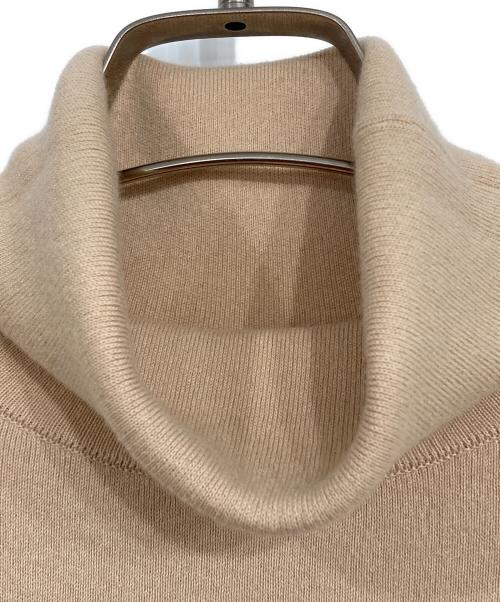 CABAN（キャバン）CABAN (キャバン) コットンカシミヤタートルネックニット ベージュ サイズ:Sの古着・服飾アイテム