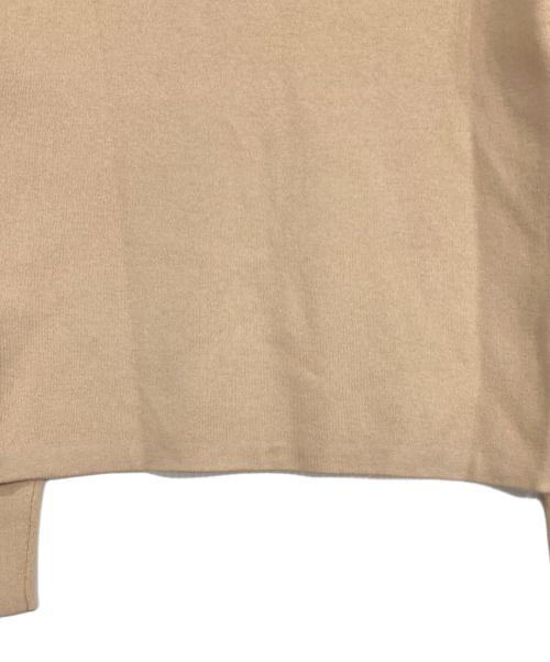 CABAN（キャバン）CABAN (キャバン) コットンカシミヤタートルネックニット ベージュ サイズ:Sの古着・服飾アイテム