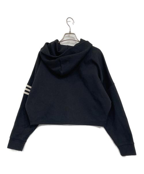 adidas（アディダス）adidas (アディダス) NEUCLASSICS パーカー ブラック サイズ:Mの古着・服飾アイテム