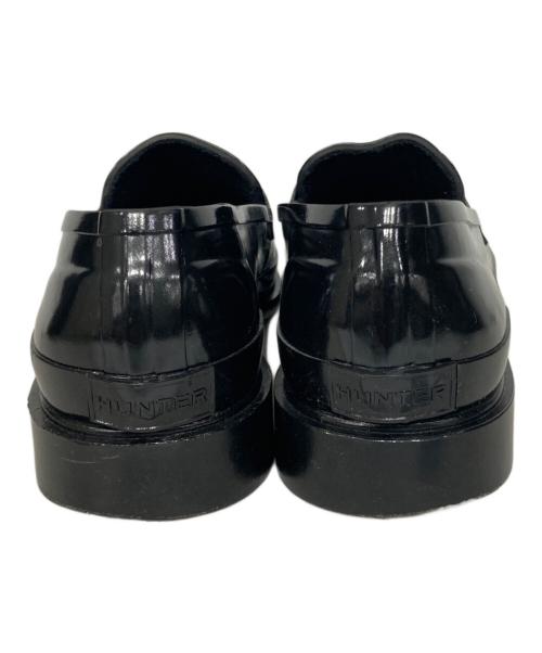 HUNTER（ハンター）HUNTER (ハンター) ペニーローファー ブラック サイズ:UK6の古着・服飾アイテム