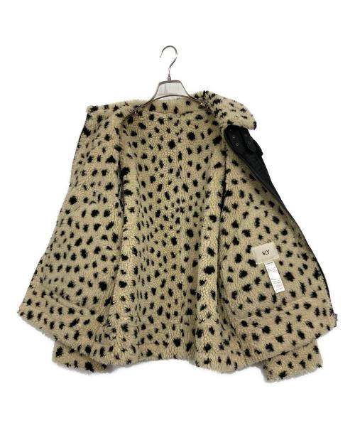 SLY（スライ）SLY (スライ) DAL 2WAY OVER SIZE B-3 ブラック×ベージュ サイズ:1の古着・服飾アイテム