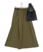 Thousand Mile×FREAK'S STOREサウザンドマイル×フリークスストア）の古着「ベルトスカート」｜カーキ