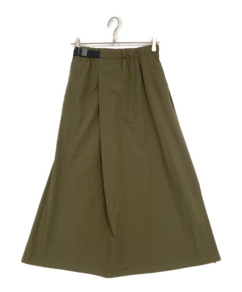 Thousand Mile（サウザンドマイル）Thousand Mile (サウザンドマイル) FREAK'S STORE (フリークストア) ベルトスカート カーキ サイズ:SIZE Fの古着・服飾アイテム