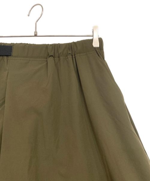 Thousand Mile（サウザンドマイル）Thousand Mile (サウザンドマイル) FREAK'S STORE (フリークストア) ベルトスカート カーキ サイズ:SIZE Fの古着・服飾アイテム