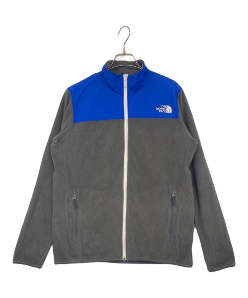 THE NORTH FACE（ザ ノース フェイス）THE NORTH FACE (ザ ノース フェイス) MOUNTAIN VERSA MICRO JACKET グレー×ブルー サイズ:SIZE Mの古着・服飾アイテム