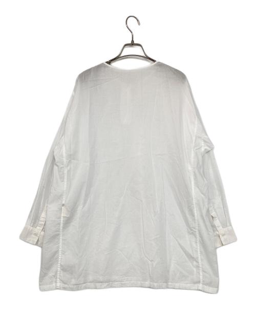 ARTS&SCIENCE（アーツアンドサイエンス）ARTS&SCIENCE (アーツアンドサイエンス) Simple kurta2 プルオーバーブラウス ホワイト サイズ:size 1の古着・服飾アイテム