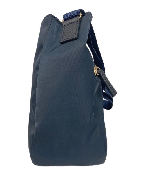 BLUE LABEL CRESTBRIDGE（ブルーレーベルクレストブリッジ）BLUE LABEL CRESTBRIDGE (ブルーレーベルクレストブリッジ) ナイロンワンショルダーバッグ ネイビーの古着・服飾アイテム