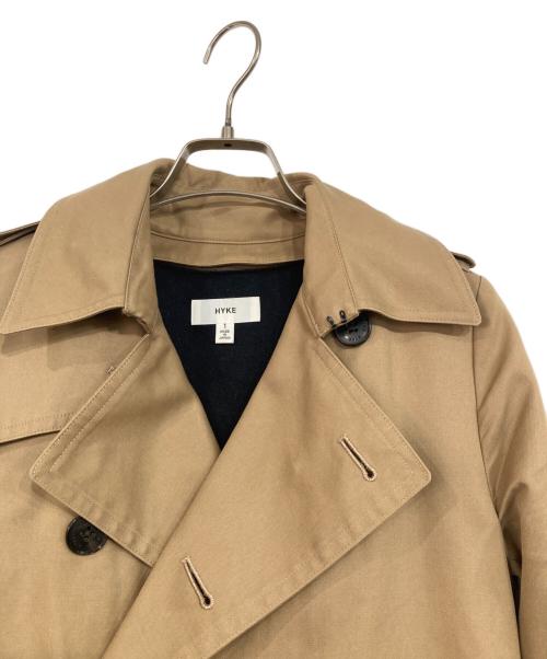 HYKE（ハイク）HYKE (ハイク) ライナー付トレンチコート ベージュ サイズ:1の古着・服飾アイテム