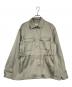 Noble（ノーブル）の古着「ラスターツイルフィールドシャツブルゾン」｜グリーン