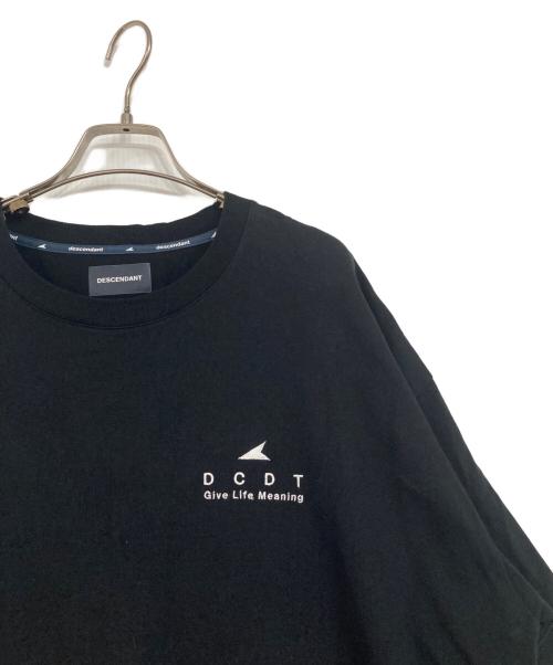 DESCENDANT（ディセンダント）DESCENDANT (ディセンダント) Tシャツ ブラック サイズ:3の古着・服飾アイテム