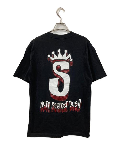 stussy（ステューシー）stussy (ステューシー) Nuff Respect Due TEE/ナフリスペクトドゥTシャツ ブラック サイズ:Lの古着・服飾アイテム
