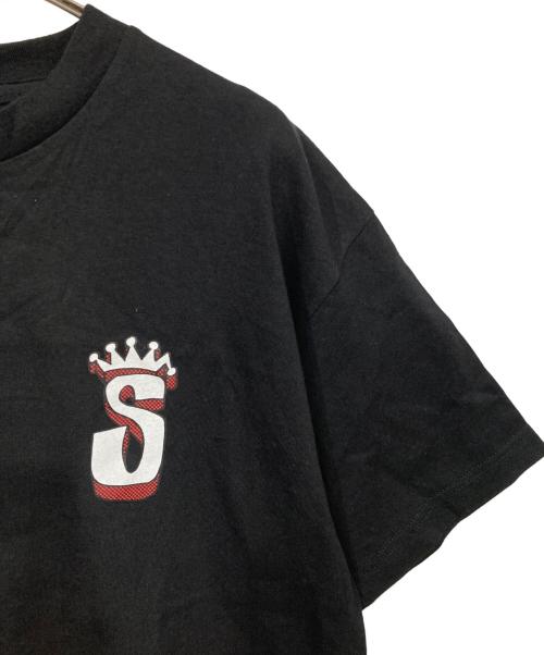 stussy（ステューシー）stussy (ステューシー) Nuff Respect Due TEE/ナフリスペクトドゥTシャツ ブラック サイズ:Lの古着・服飾アイテム