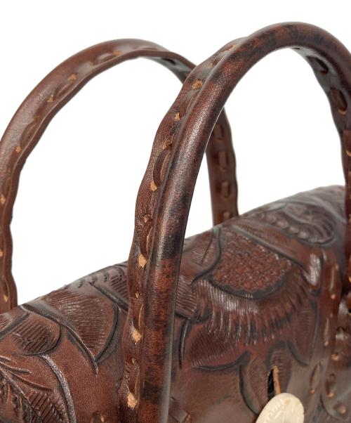 Carving Tribes（カービングトライブス）Carving Tribes (カービングトライブス) カービングバッグ ブラウンの古着・服飾アイテム