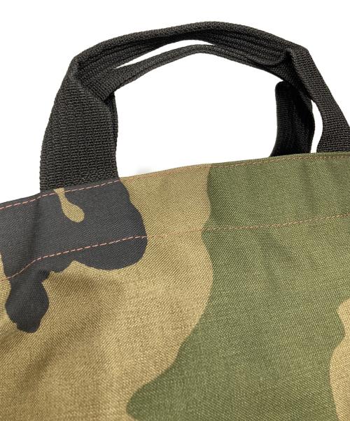 Herve Chapelier（エルベシャプリエ）Herve Chapelier (エルベシャプリエ) 1027Wカモフラージュトートバッグ カーキの古着・服飾アイテム