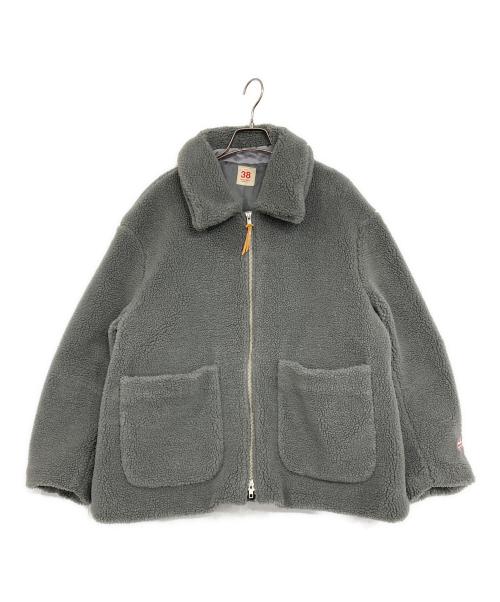 MACOBER（マコバ）MACOBER (マコバ) ボアジャケット グレー サイズ:Fの古着・服飾アイテム