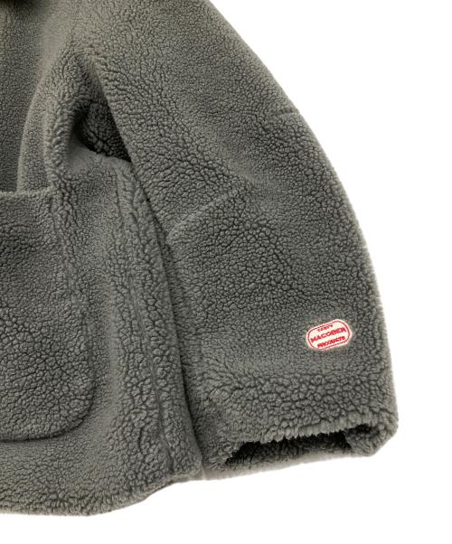 MACOBER（マコバ）MACOBER (マコバ) ボアジャケット グレー サイズ:Fの古着・服飾アイテム