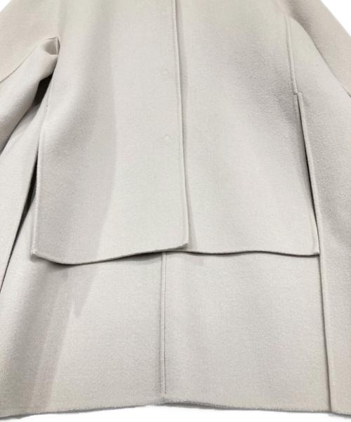 LE PHIL（ル フィル）LE PHIL (ル フィル) ソフトウールリバーコート ベージュ サイズ:Fの古着・服飾アイテム