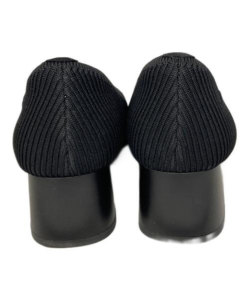 VIVAIA（ビバイア）VIVAIA (ビバイア) ニットパンプス ブラック サイズ:38の古着・服飾アイテム