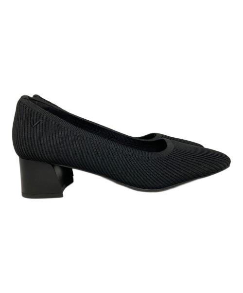 VIVAIA（ビバイア）VIVAIA (ビバイア) ニットパンプス ブラック サイズ:38の古着・服飾アイテム