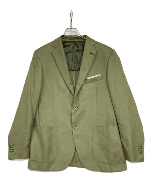 REPORTER（リポーター）REPORTER (リポーター) テーラードジャケット カーキ サイズ:50の古着・服飾アイテム