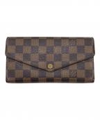 LOUIS VUITTONルイ ヴィトン）の古着「ポルトフォイユ・サラ」｜ブラウン