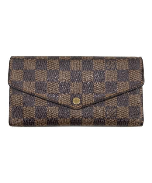 LOUIS VUITTON（ルイ ヴィトン）LOUIS VUITTON (ルイ ヴィトン) ポルトフォイユ・サラ ブラウンの古着・服飾アイテム