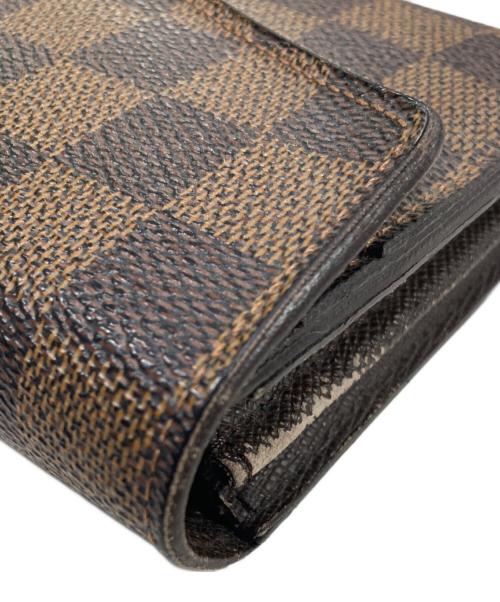 LOUIS VUITTON（ルイ ヴィトン）LOUIS VUITTON (ルイ ヴィトン) ポルトフォイユ・サラ ブラウンの古着・服飾アイテム