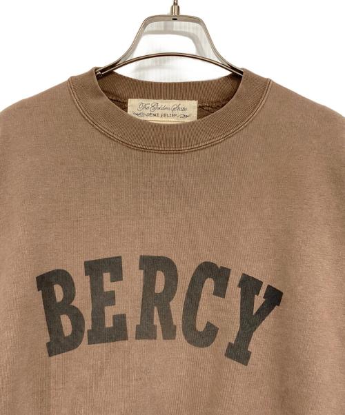 REMI RELIEF（レミレリーフ）REMI RELIEF (レミレリーフ) Rouge vif (ルージュヴィフ) クルーネックスウェット ブラウン サイズ:Fの古着・服飾アイテム