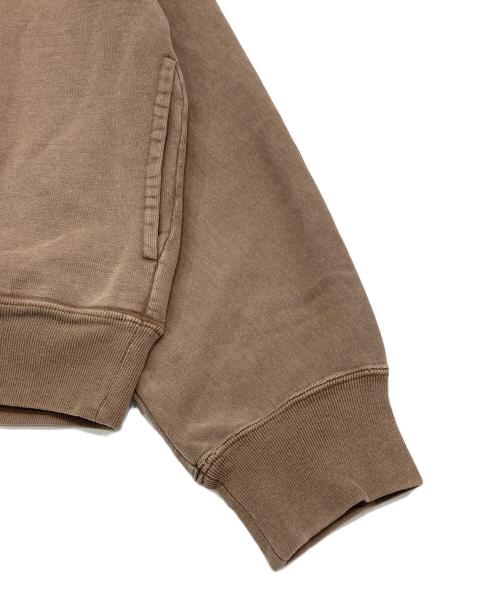 REMI RELIEF（レミレリーフ）REMI RELIEF (レミレリーフ) Rouge vif (ルージュヴィフ) クルーネックスウェット ブラウン サイズ:Fの古着・服飾アイテム