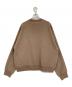 REMI RELIEF (レミレリーフ) Rouge vif (ルージュヴィフ) クルーネックスウェット ブラウン サイズ:F：7000円