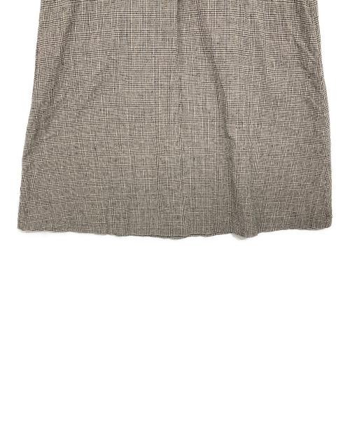 BASCO nest（バスコネスト）BASCO nest (バスコネスト) コットンリネンワンピース グレー サイズ:2の古着・服飾アイテム