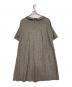BASCO nest (バスコネスト) コットンリネンワンピース グレー サイズ:2：6000円