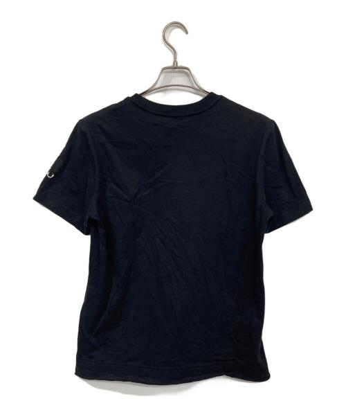 MONCLER（モンクレール）MONCLER (モンクレール) Willow SMITH (ウィロー スミス) プリントTシャツ ブラック サイズ:Mの古着・服飾アイテム