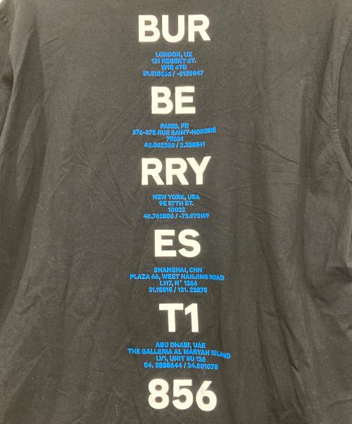 BURBERRY（バーバリー）BURBERRY (バーバリー) プリントTシャツ ブラック サイズ:S 未使用品の古着・服飾アイテム