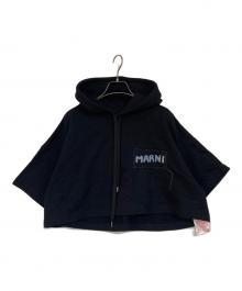 MARNI（マルニ）の古着「半袖パーカー」｜ブラック