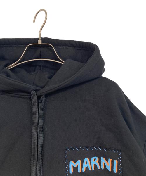 MARNI（マルニ）MARNI (マルニ) 半袖パーカー ブラック サイズ:40の古着・服飾アイテム