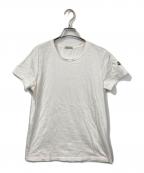 MONCLERモンクレール）の古着「ミニワッペンTシャツ」｜ホワイト