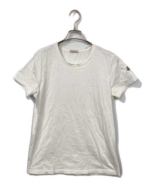 MONCLER（モンクレール）MONCLER (モンクレール) ミニワッペンTシャツ ホワイト サイズ:XLの古着・服飾アイテム