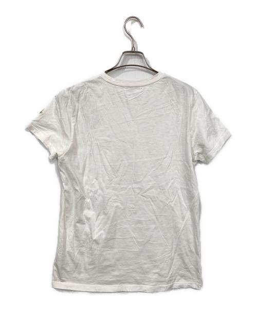 MONCLER（モンクレール）MONCLER (モンクレール) ミニワッペンTシャツ ホワイト サイズ:XLの古着・服飾アイテム