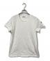 MONCLER（モンクレール）の古着「ミニワッペンTシャツ」｜ホワイト