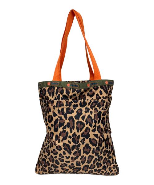 LeSportsac（レスポートサック）LeSportsac (レスポートサック) MUVEIL TRAVEL (ミュベール) トートバッグ ブラウンの古着・服飾アイテム