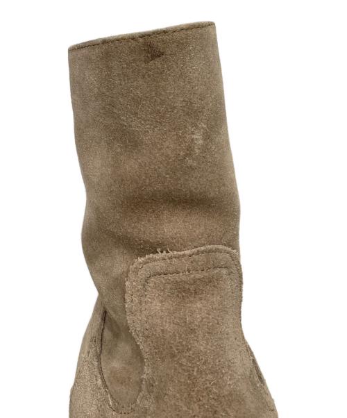 BUTTERO（ブッテロ）BUTTERO (ブッテロ) サイドジップスウェードブーツ ブラウン サイズ:39の古着・服飾アイテム