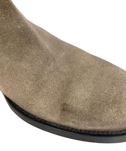 BUTTERO（ブッテロ）BUTTERO (ブッテロ) サイドジップスウェードブーツ ブラウン サイズ:39の古着・服飾アイテム