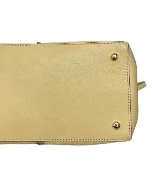 TOD'S（トッズ）TOD'S (トッズ) Dキューブ2WAYショルダーバッグ イエローの古着・服飾アイテム