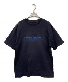 stussy（ステューシー）の古着「プリントTシャツ」｜ネイビー