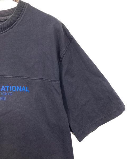 stussy（ステューシー）stussy (ステューシー) プリントTシャツ ネイビー サイズ:Mの古着・服飾アイテム