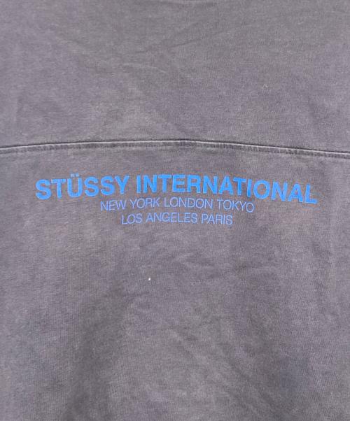 stussy（ステューシー）stussy (ステューシー) プリントTシャツ ネイビー サイズ:Mの古着・服飾アイテム