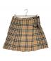 Burberry's（バーバリーズ）の古着「ノヴァチェックラップスカート」｜ブラウン